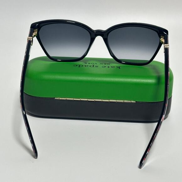 Kate Spade Heart Amiyah/G/S Heart 56 MM Width / 17 Bridge  Butterfly Sunglasses main image 9